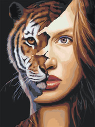 Raqamlar bo&#039;yicha rasm &quot;Shaxsni ajratish&quot;