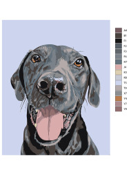 Raqamlar bo'yicha rasm "It"