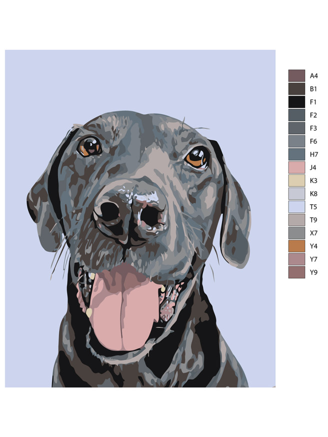 Raqamlar bo&amp;#039;yicha rasm &amp;quot;It&amp;quot;