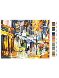 Картина по номерам &amp;quot;Городской пейзаж&amp;quot;