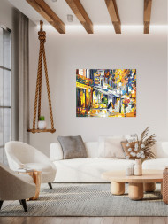 Картина по номерам &amp;quot;Городской пейзаж&amp;quot;