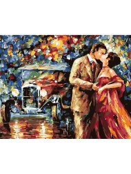Картина по номерам &amp;quot;Влюблённая пара&amp;quot;