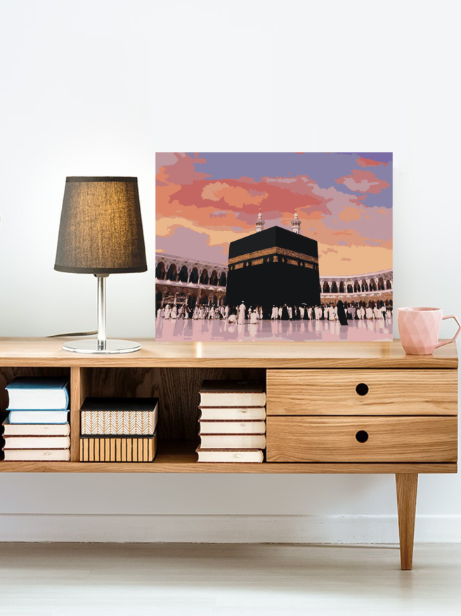 Картина по номерам &amp;quot;Паломники у Каабы&amp;quot;