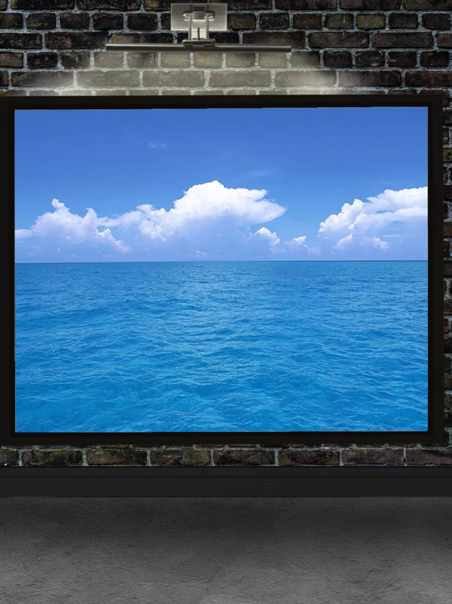 Постер на холсте &amp;quot;Голубой горизонт океана&amp;quot;