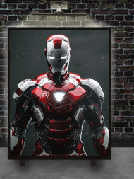 Постер на холсте &amp;quot;Боевая броня героя будущего&amp;quot;