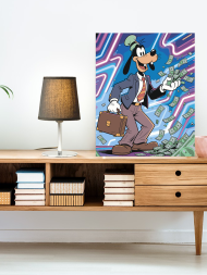 Raqamlar bo‘yicha rasm &quot;Pul bilan Gufi&quot;