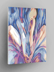 Raqamlar bo&#039;yicha rasm &quot;Nozik go&#039;zallik&quot;