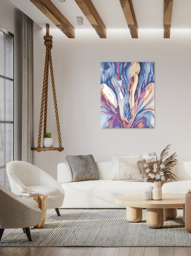 Raqamlar bo&amp;#039;yicha rasm &amp;quot;Nozik go&amp;#039;zallik&amp;quot;