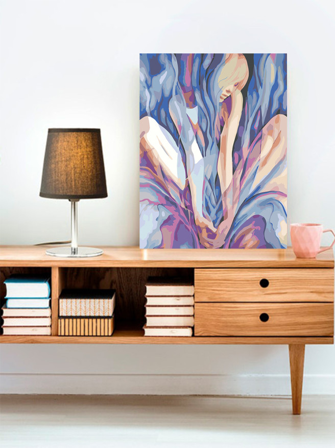 Raqamlar bo&amp;#039;yicha rasm &amp;quot;Nozik go&amp;#039;zallik&amp;quot;