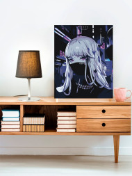 Картина по номерам &amp;quot;Девушка в маске&amp;quot;