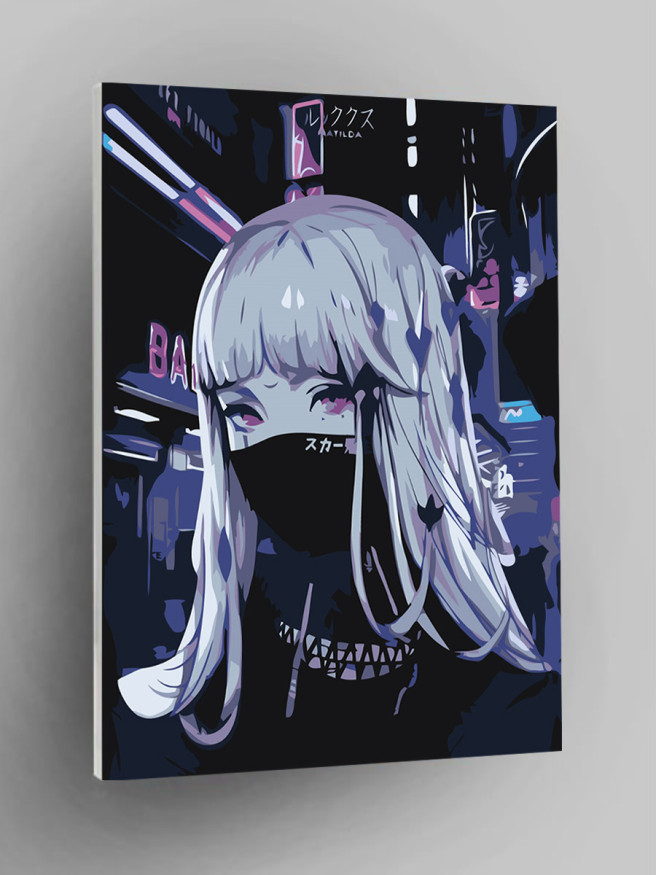 Raqamlar bo&amp;#039;yicha rasm &amp;quot;Niqobdagi qiz&amp;quot;