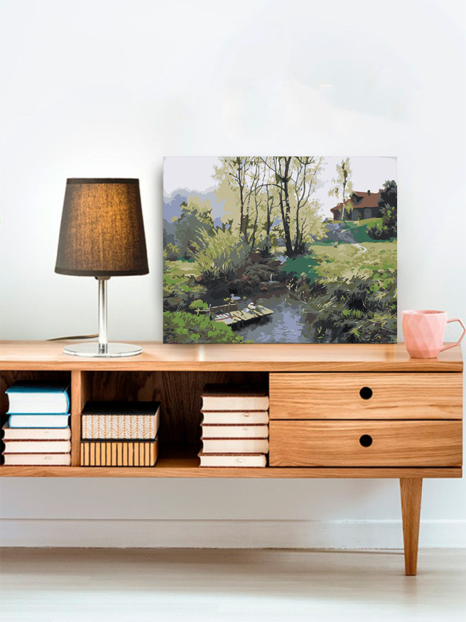 Raqamlar bo&amp;#039;yicha rasm &amp;quot;Rang-barang tabiat&amp;quot;