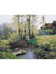 Raqamlar bo&#039;yicha rasm &quot;Rang-barang tabiat&quot;