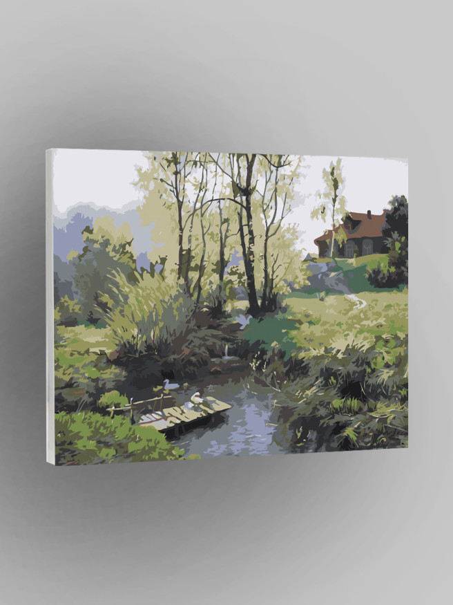 Raqamlar bo&amp;#039;yicha rasm &amp;quot;Rang-barang tabiat&amp;quot;