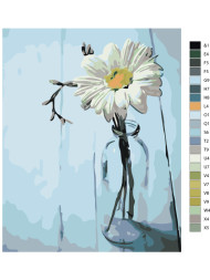 Raqamlar bo&#039;yicha rasm &quot;Istakondagi gul&quot;