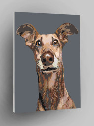 Raqamlar bo&#039;yicha rasm &quot;It&quot;