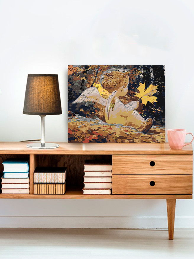 Картина по номерам &amp;quot;Мальчик-ангел&amp;quot;