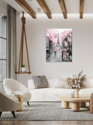 Картина по номерам &amp;quot;Пары в Париже&amp;quot;