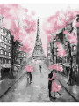 Картина по номерам &amp;quot;Пары в Париже&amp;quot;