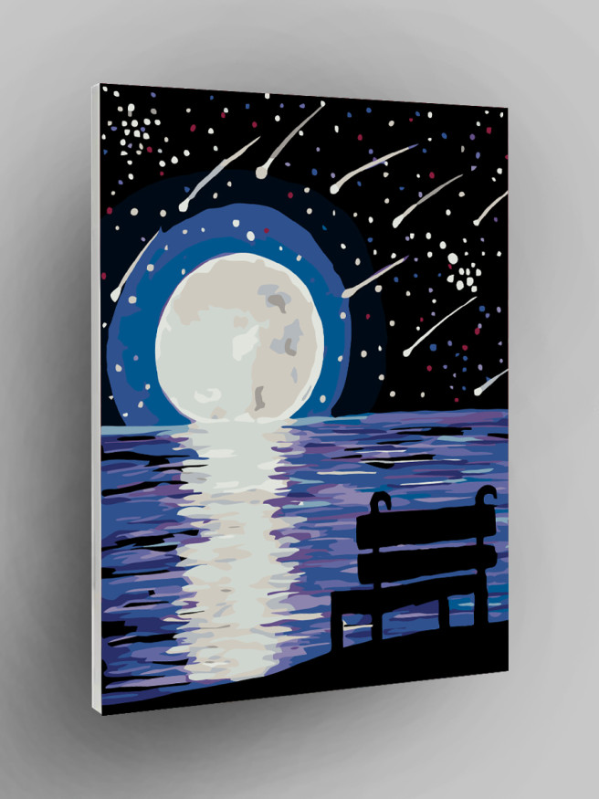 Raqamlar bo&amp;#039;yicha rasm &amp;quot;Yulduz tushishi&amp;quot;