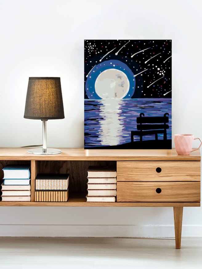 Raqamlar bo&amp;#039;yicha rasm &amp;quot;Yulduz tushishi&amp;quot;