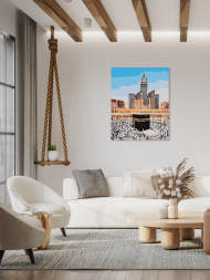 Raqamlar bo&#039;yicha rasm &quot;Ka&#039;ba&quot;