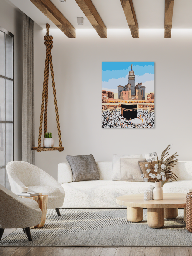 Raqamlar bo&amp;#039;yicha rasm &amp;quot;Ka&amp;#039;ba&amp;quot;