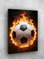 Holstga bosilgan poster &amp;quot;Olovli futbol to‘pi&amp;quot;