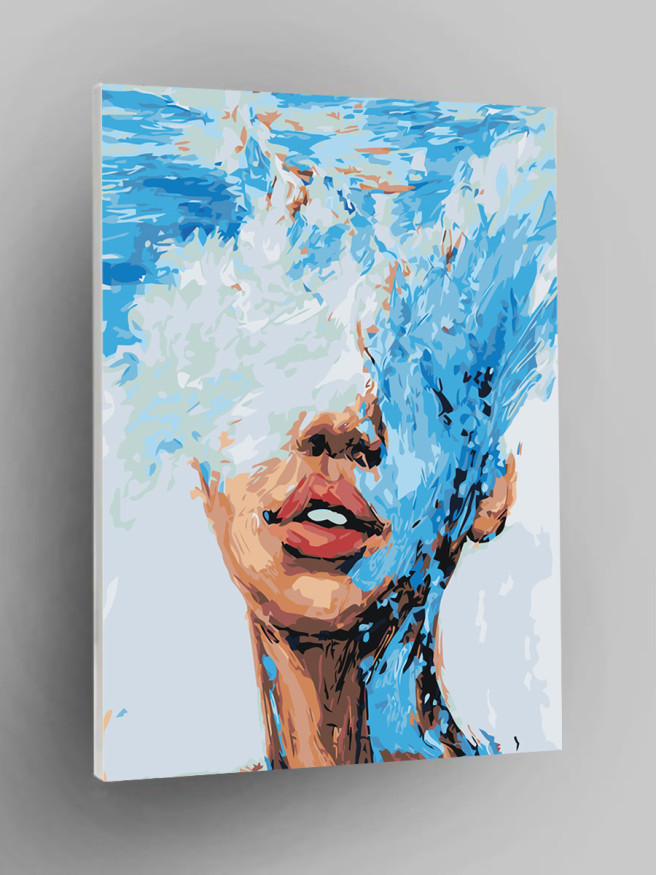 Raqamlar bo&amp;#039;yicha rasm &amp;quot;To&amp;#039;lqinli qiz&amp;quot;