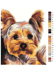 Картина по номерам "Преданная собака"