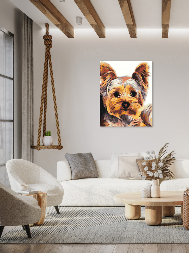 Raqamlar bo&amp;#039;yicha rasm &amp;quot;Sadoqatli it&amp;quot;