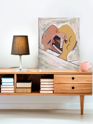 Картина по номерам &amp;quot;Пабло Пикассо - Поцелуй&amp;quot;