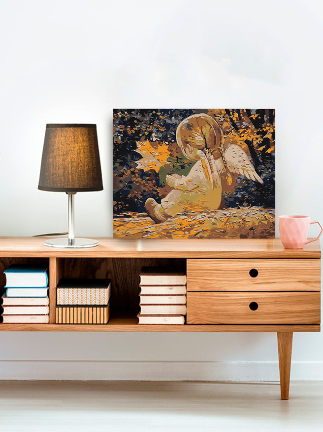 Raqamlar bo&amp;#039;yicha rasm &amp;quot;Qiz farishta&amp;quot;