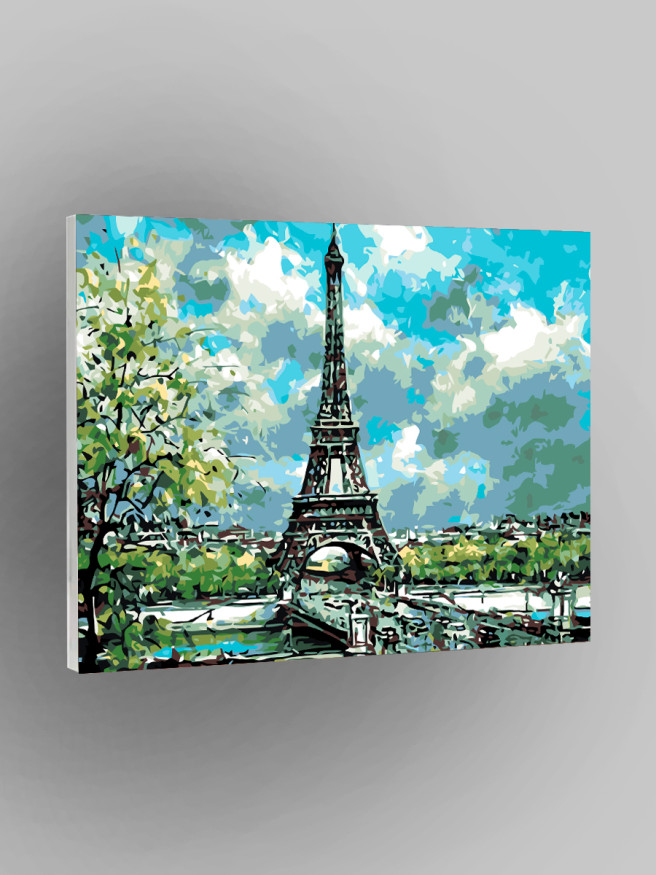 Картина по номерам &amp;quot;Эйфелева Башня&amp;quot;