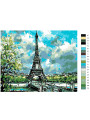 Картина по номерам &amp;quot;Эйфелева Башня&amp;quot;