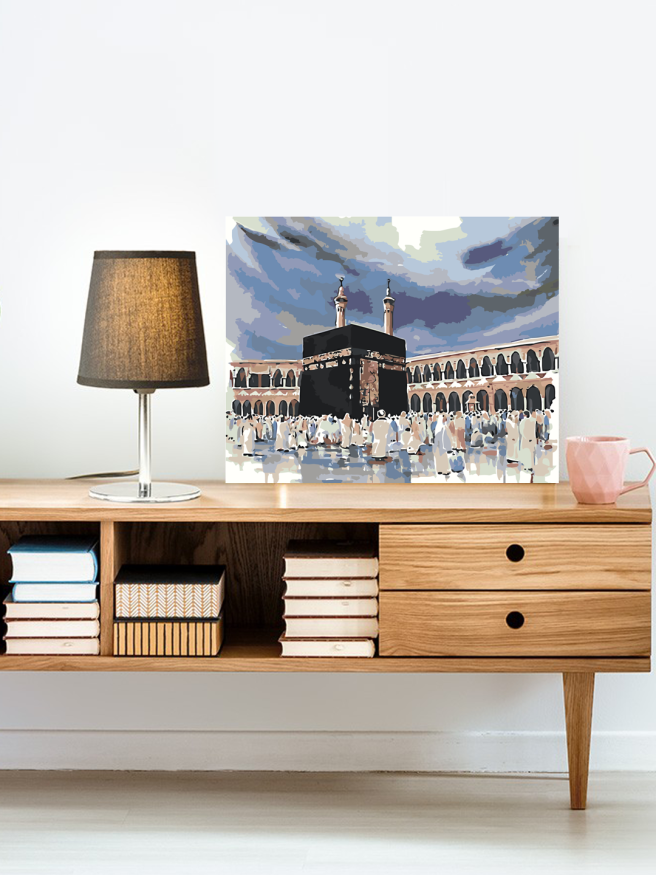 Raqamlar bo&amp;#039;yicha rasm &amp;quot;Ka&amp;#039;ba va hojilar&amp;quot;