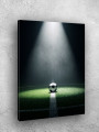 Holstga bosilgan poster &amp;quot;Projektor ostidagi futbol to‘pi&amp;quot;
