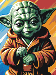 Raqamlar bo&#039;yicha rasm &quot;Yoda&quot;