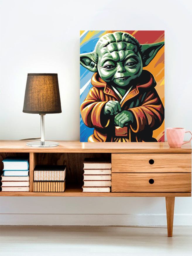 Raqamlar bo&amp;#039;yicha rasm &amp;quot;Yoda&amp;quot;