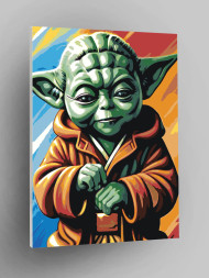 Raqamlar bo&#039;yicha rasm &quot;Yoda&quot;