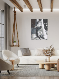 Raqamlar bo&#039;yicha rasm &quot;Nopok mushuk&quot;