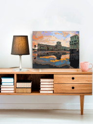 Картина по номерам &amp;quot;Элитные здания&amp;quot;