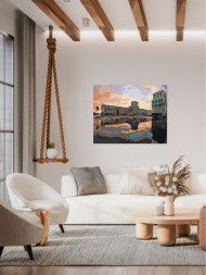 Картина по номерам &amp;quot;Элитные здания&amp;quot;