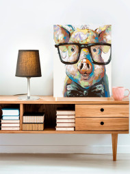 Raqamlar bo&#039;yicha rasm &quot;Ko&#039;zoynakli cho&#039;chqachilik&quot;