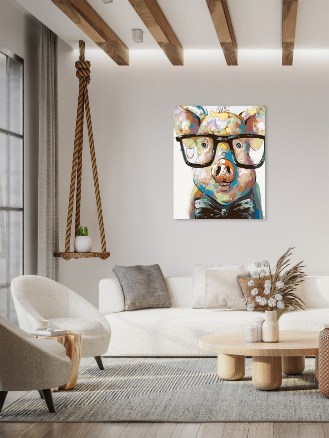 Raqamlar bo&amp;#039;yicha rasm &amp;quot;Ko&amp;#039;zoynakli cho&amp;#039;chqachilik&amp;quot;