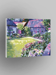 Raqamlar bo'yicha rasm "Gul bog'i"