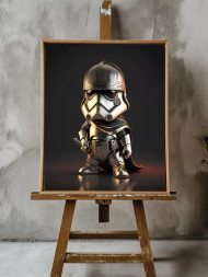 Постер на холсте &amp;quot;Металлический штурмовик&amp;quot;