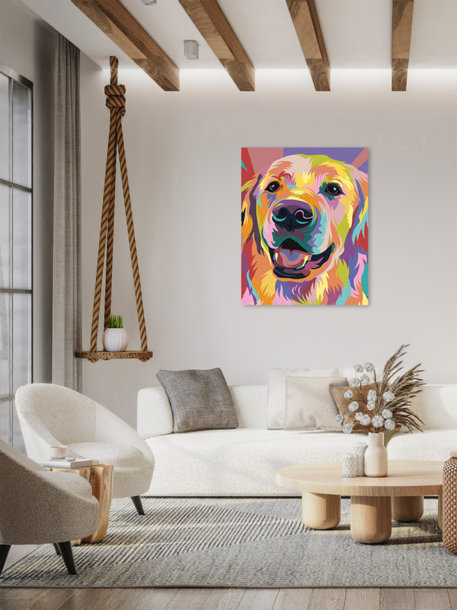 Raqamlar bo&amp;#039;yicha rasm &amp;quot;Insonning do&amp;#039;sti&amp;quot;