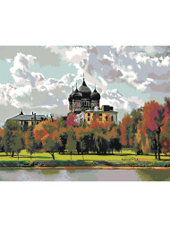 Картина по номерам "Церковь"