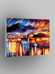 Картина по номерам &amp;quot;Город на острове&amp;quot;